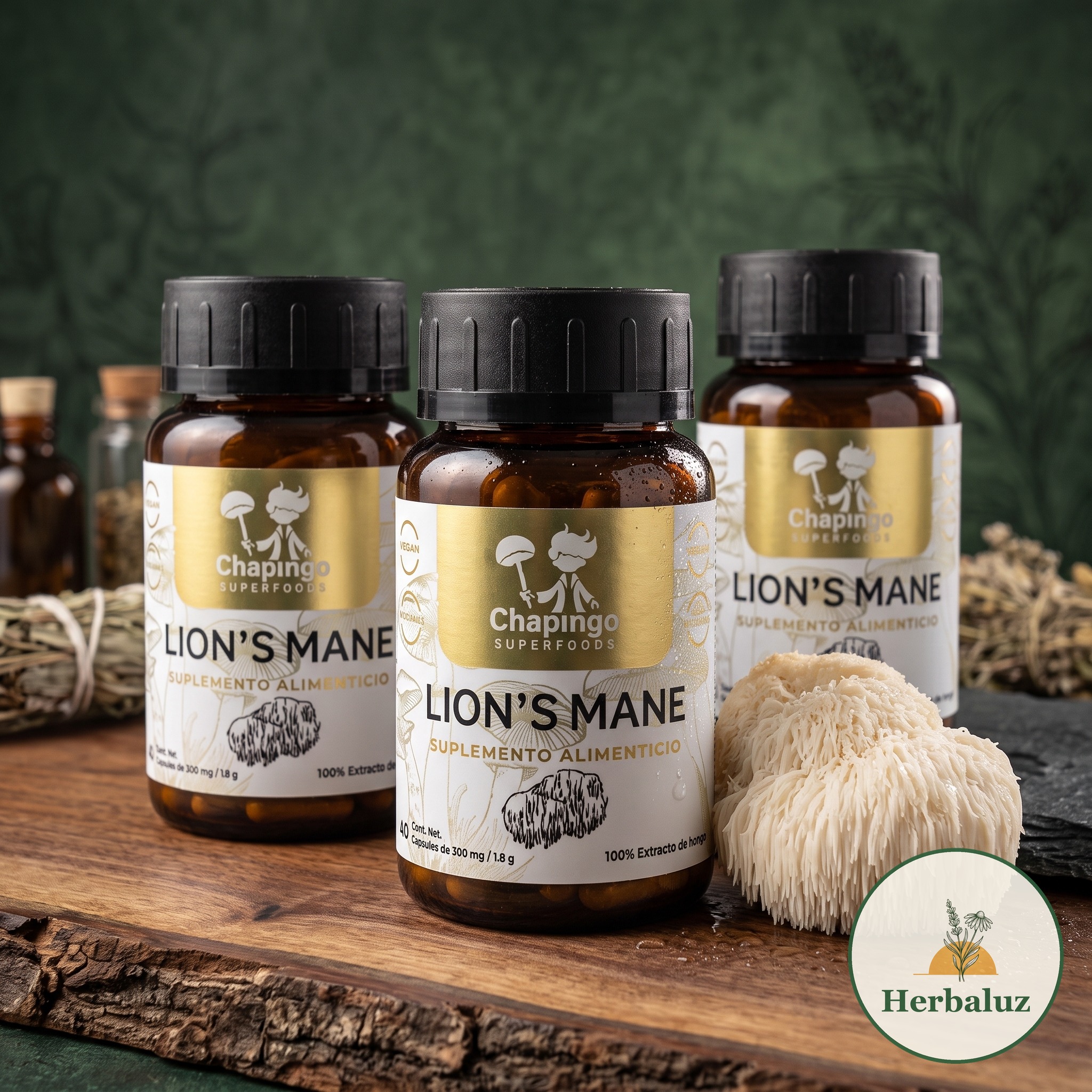 Lion's Mane (Melena de León) de Herbaluz